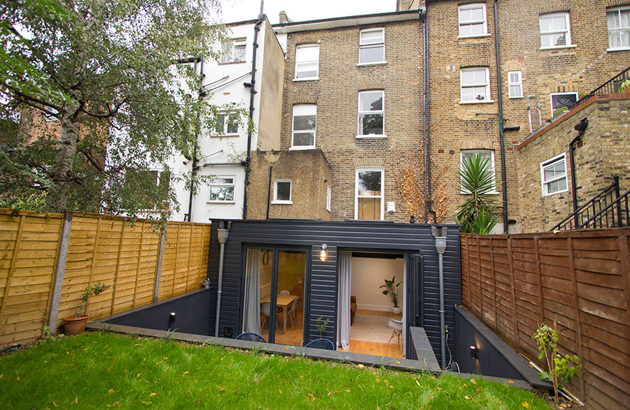 Lewisham basement flat extension - JNJ Building Solutions